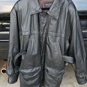 Wilsons Men's Leather Coat